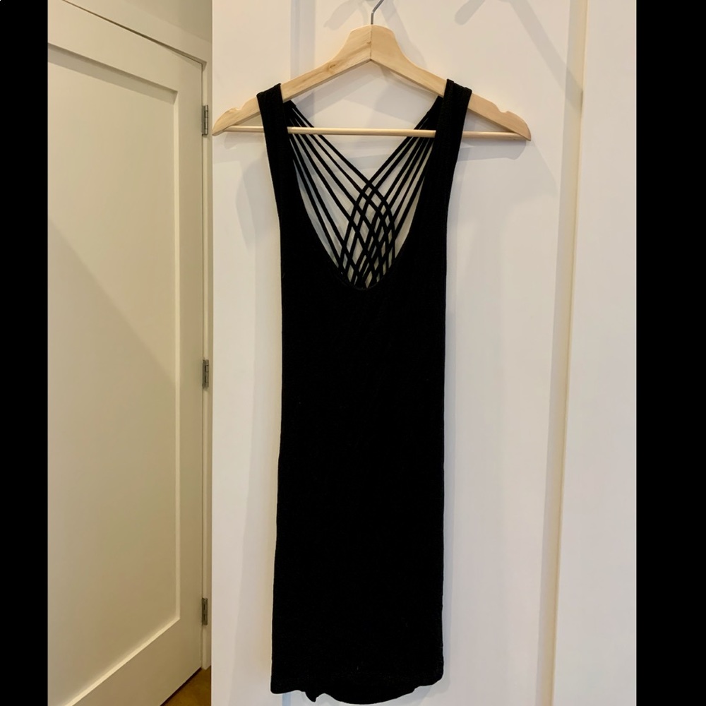 LUSH Urban Outfitters Black Stretchy Dress - Small